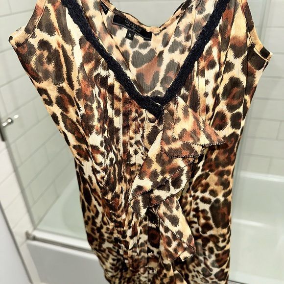 Guess Animal Print Spaghetti Strap Top - Picture 5 of 5